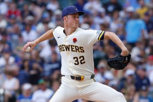 【MLB】異次元の剛腕、ブルワーズの24歳ミジオロウスキーが投げた「全96球中57球が100マイル超え」　CY賞レースで大谷翔平最大のライバルか 画像