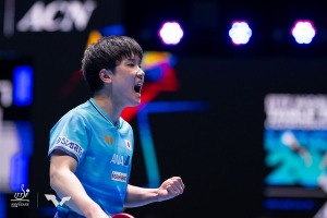 卓球男子で張本智和が成し遂げた“世界2位復帰”に続く快挙とは？　WTT公式がエースの継続力＆安定感に高評価 画像