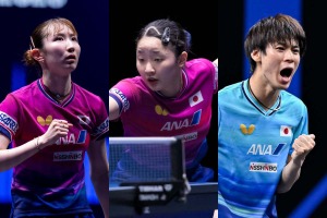 卓球日本勢が上位進出で席巻　ダブルス制覇の張本美和＆早田ひなが決勝かけて直接対決　戸上隼輔もドイツ強豪との準決勝へ【WTTコンテンダーリュブリャナ】 画像