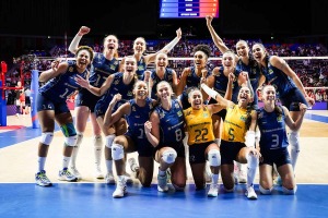 バレー女子日本代表を撃破のブラジルは「プレッシャーを跳ねのけて勝利」　公式メディアは勝負を分けたブロック力を称賛【VNL2026】 画像