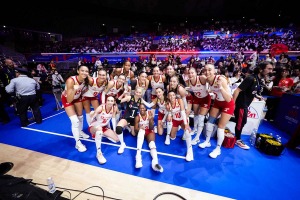 バレー女子日本を撃破のトルコ、最多20得点のエースは「大きな役割を果たす」　32歳のベテランは勝敗分けたポイントを分析【VNL2026】 画像