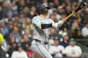 【MLB】村上宗隆、オールスター初打席はパドレス守護神ミラーと対戦　“164キロ”フォーシームを空振り三振 画像