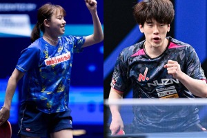 卓球日本WCで出場の若手にWTT公式注目　初のトップ100入りの19歳は「実力をすでに証明」トップ50経験の22歳は「インパクトを残す」 画像