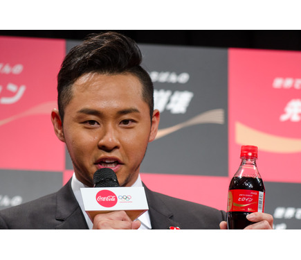 北島康介、コカ・コーラとオリンピックを盛り上げる…競泳の後輩・今井