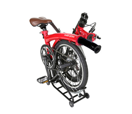 転がして移動できる折りたたみ電動アシスト自転車「Harry Quinn