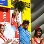 　イギリスのマーク・カベンディッシュ（23＝チームコロンビア）がツール・ド・フランスで4勝と快進撃を続けている。第10ステージで落車し、右腕の包帯も痛々しいが、強力なアシスト陣にゴール前まで牽引されて、自らが最も得意とする距離からラストスパートを決めてい