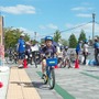 第9回御堂筋サイクルピクニックの子ども自転車教室