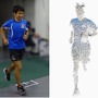 3Dスポーツ動作解析システム「ランニングゲート」…通り抜けるだけで身体の動きをデータ化