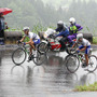 　第43回全国都道府県対抗自転車競技大会は8月24日、新潟県南魚沼市で男子ロードレースが行われ、涌本正樹（大阪）が優勝した。