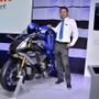 Yamaha Motor Ventures & Laboratory Silicon Valley Inc.のHiroshi Saijou 氏とMOTOBOT（東京モーターショー15）