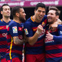 バルセロナがエスパニョールに5-0の大勝（2016年5月8日）