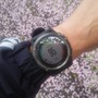 鎌倉の裏山をトレールランしてみた。走っているときはシンプルな表示が見やすくていい
