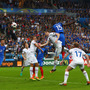 サッカー欧州選手権、フランス対アイスランド（2016年7月3日）