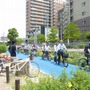 写真＝大阪でタンデム自転車を楽しむ会