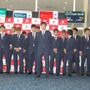 羽田空港でサッカーU-23日本代表の壮行会が開催（2016年7月21日）