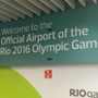 リオオリンピック現地取材へ…空港は開幕ムードも少なくひっそり？