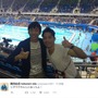 【リオ2016】元フィギュア・高橋大輔＆織田信成、夏季五輪取材中「会ったよ！」