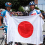 　東京オリンピック・パラリンピック招致委員会は9月17日（木）、東京都庁舎において、開催都市が決定する10月2日（金）の国際オリンピック委員会（IOC）総会に向けた出陣式を行った。総会が行われるコペンハーゲン入りするアスリート13人に、09年に日本人として13年ぶ