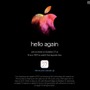 Apple、スペシャルイベント「hello again」を27日に開催すると正式発表