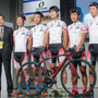 ジャパンカップサイクルロードレースのチームプレゼンテーション、日本ナショナルチーム（2016年10月21日）