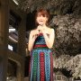小嶋陽菜（AKB48）が「WHITE Tree ライトアップセレモニー」に登壇（2016年11月24日）