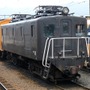 『夜桜列車』の復路は電気機関車がけん引する。写真はE10形電気機関車。