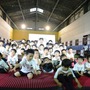 ネイマール選手が5月31日、東京西川で開催された『東京西川 AiR 夢のすいみん学校』に参加した。