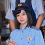 フジテレビ系連続ドラマ「警視庁いきもの係」の制作会見に出席した橋本環奈（2017年7月7日）