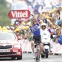 　ツール・ド・フランスは7月10日、トゥルヌス～スタシオンデルース間の165.5kmで第7ステージが行われ、シルバン・シャバネル（31＝フランス、クイックステップ）が第2ステージに続いて2勝目を挙げた。通算3勝目。総合成績でも首位に立ち、マイヨジョーヌを5日ぶりに奪