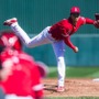 オープン戦で初登板を果たしたエンゼルス・大谷翔平【写真：Getty Images】