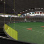 防球ネット設置後の札幌ドームのイメージ図【写真提供：北海道日本ハムファイターズ】