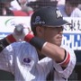 今季初スタメンで4安打と大活躍のロッテ・大嶺翔太【画像：(C)PLM】