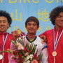　中国・蘇州で開催されている第17回アジアマウンテンバイク選手権は、6月11日にエリート男子のダウンヒルが行われ、日本代表の井手川直樹（ダビンチ）が2位、永田隼也（エイアンドエフ・ロッキーマウンテン）が3位になった。
