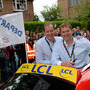 ツール・ド・フランスのレースディレクター、クリスチャン・プリュドム（左）