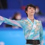 【北京五輪／フィギュア】羽生結弦、クワッドアクセル転倒も合計283.21点で暫定1位