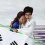 【北京五輪】涙の李相花さん、1000m出場の小平奈緒にエール「勇敢さとチャレンジ精神を見せて」