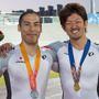 アジア競技大会の男子スプリントで河端朋之は銀メダル