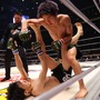 【RIZIN.45】「まるで天心のMMAデビュー」弟・那須川龍心、寝技回避→パウンドで“劇的”TKO勝利