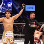 【RIZIN.45】新居すぐるの一撃“失神KO勝利”に衝撃走る　他界した地元先輩へ捧ぐ圧巻5連勝