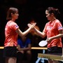 「想像以上に苦しかった」木原美悠、長﨑美柚ペアが激闘制し殊勲の初優勝　“Wみゆう”は「替えがきかない存在で特別」【全日本卓球】