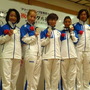 フリーダイビング日本代表女子、銀メダル報告会