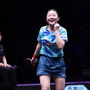 張本美和、世界12位の難敵ディアスにストレート完勝で兄妹ベスト8入り　東京五輪金の陳夢と準々決勝で激突【WTTチャンピオンズ 重慶】