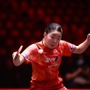 張本美和、18歳との“日韓若手対決”で完勝　キム・ナヨンに4－0ストレートで好調キープ【ITTFワールドカップ2024】