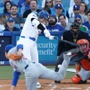 【MLB】大谷翔平、初球打ちタイムリーで千賀滉大をノックアウト　直後にPO初盗塁試みるハッスルプレーで躍動