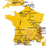 　7月7日に英国ロンドンで開幕する第94回ツール・ド・フランスは、主催者ASOが各ステージの通過ポイントや平均時速別の通過予想タイムを発表した。ルートマップは未公開ながら、通過地点を地図で追えば正式なルートが確認できる。