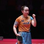 「倍々で嬉しい」伊藤美誠、中国超え＆初の単メダルに歓喜　世界女王・孫穎莎と激突の準決勝も「楽しんで試合がしたい」【世界卓球2025】