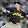 【MLB】「何が何だか」緊急登板の松井裕樹、“大荒れ試合”でピンチ切り抜けメジャー初セーブ　守護神が大谷翔平に死球与えて退場に……