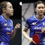 伊藤美誠、中国撃破の橋本帆乃香と4強進出かけて激突　過去戦績は“カットマンキラー”が優位も、優勝争い左右する大一番へ【卓球・USスマッシュ】