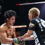 【超RIZIN.4】ヒロヤ、“激しい打撃戦”で会場沸かすも敗北……元谷友貴は「すごくいい選手」と絶賛、フライ級GP制覇を誓う「ヒロヤくんの分も背負って優勝する」