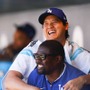 【MLB】欠場の大谷翔平、前日には“打球直撃”のアクシデントも……ベンチでは笑顔　パドレスとの首位攻防戦には出場見込みと指揮官「ショウヘイは大丈夫」